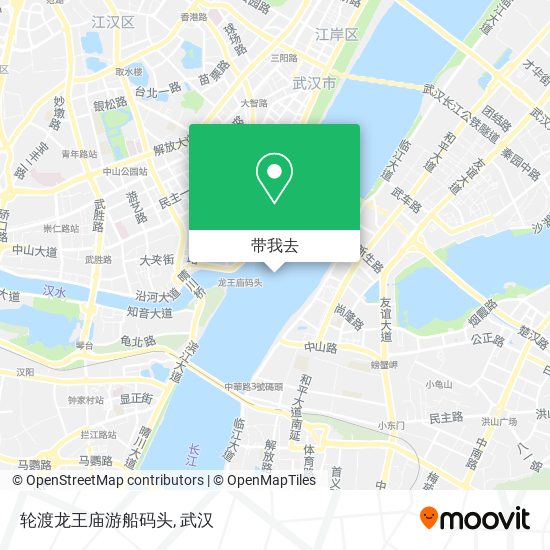 轮渡龙王庙游船码头地图