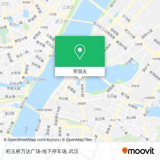 积玉桥万达广场-地下停车场地图