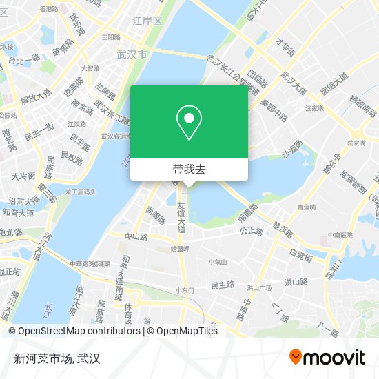 新河菜市场地图