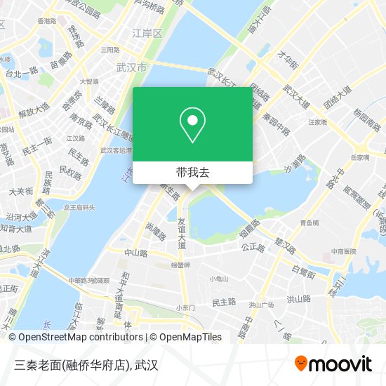 三秦老面(融侨华府店)地图