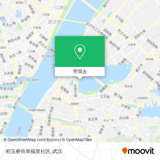 积玉桥街幸福里社区地图