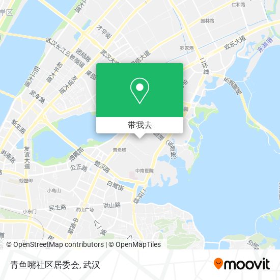 青鱼嘴社区居委会地图