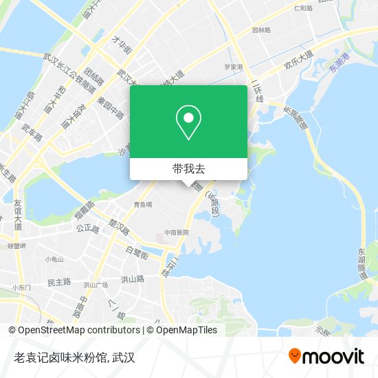 老袁记卤味米粉馆地图