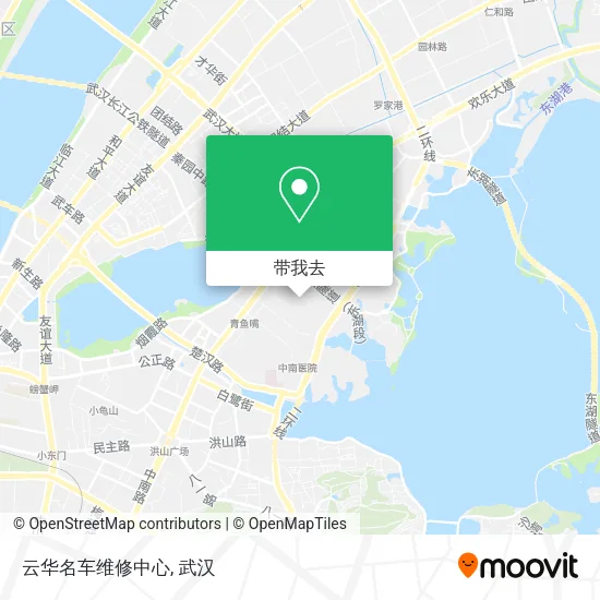 云华名车维修中心地图