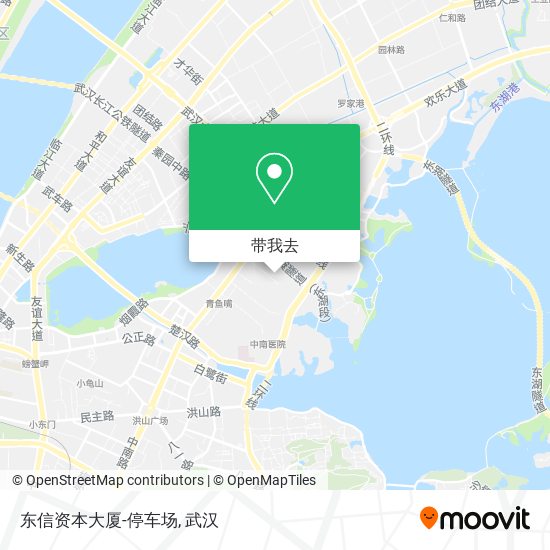 东信资本大厦-停车场地图