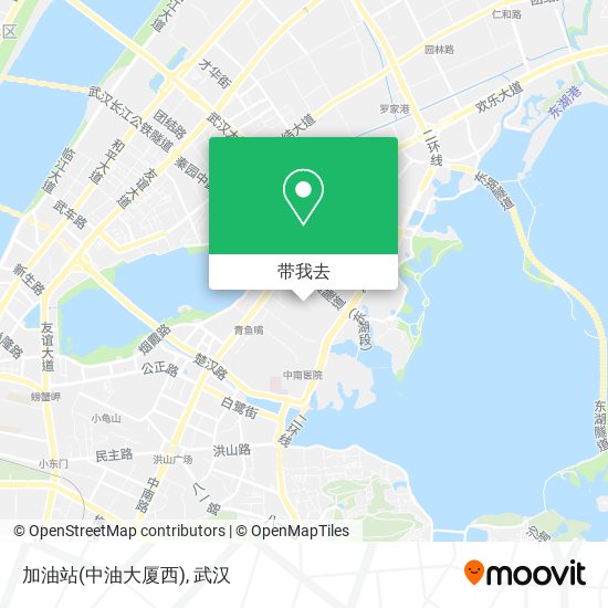 加油站(中油大厦西)地图