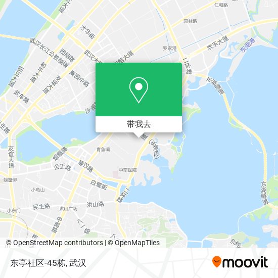 东亭社区-45栋地图