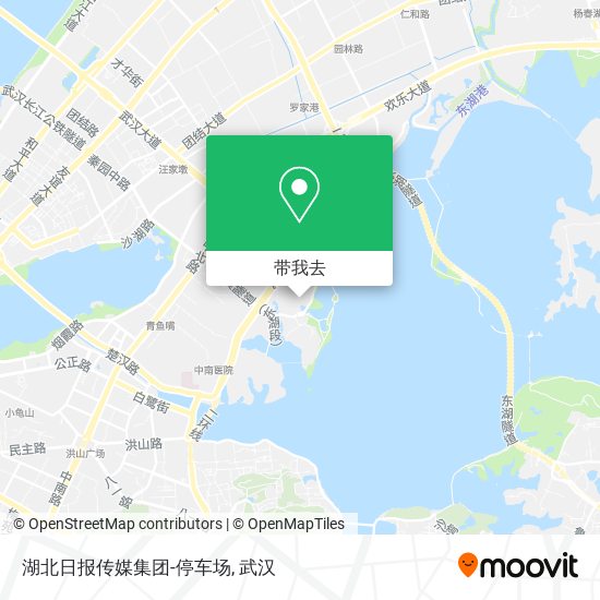 湖北日报传媒集团-停车场地图