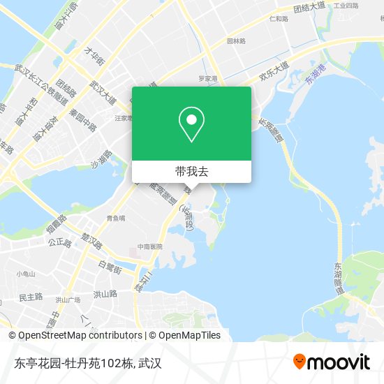 东亭花园-牡丹苑102栋地图