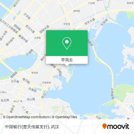 中国银行(楚天传媒支行)地图