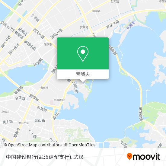 中国建设银行(武汉建华支行)地图