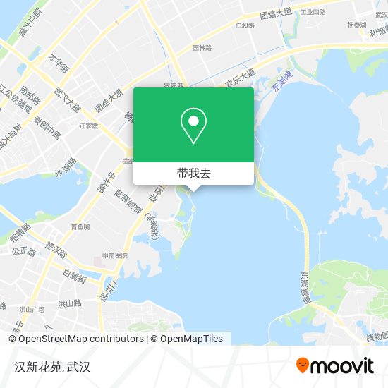 汉新花苑地图