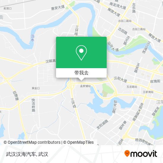 武汉汉海汽车地图