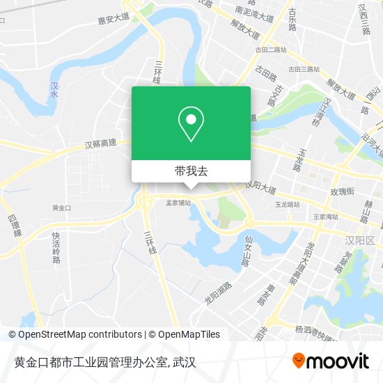 黄金口都市工业园管理办公室地图