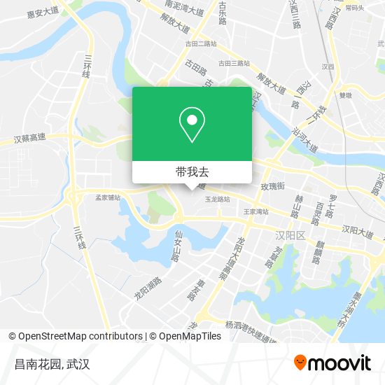 昌南花园地图