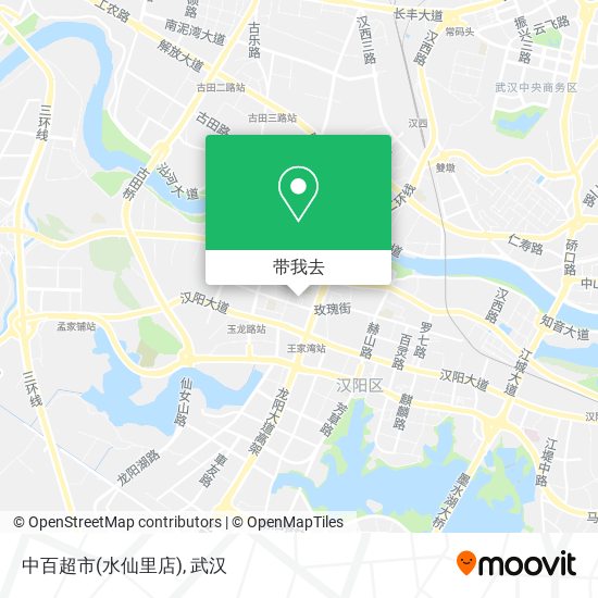 中百超市(水仙里店)地图