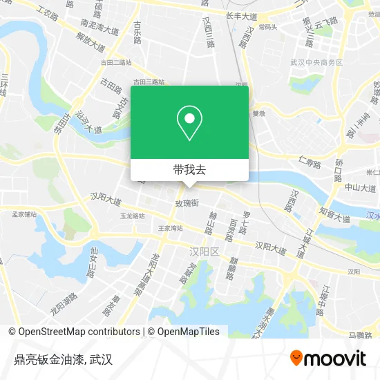 鼎亮钣金油漆地图