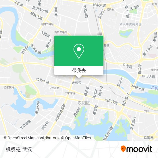 枫桥苑地图