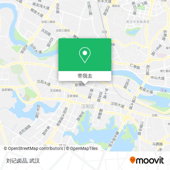 刘记卤品地图