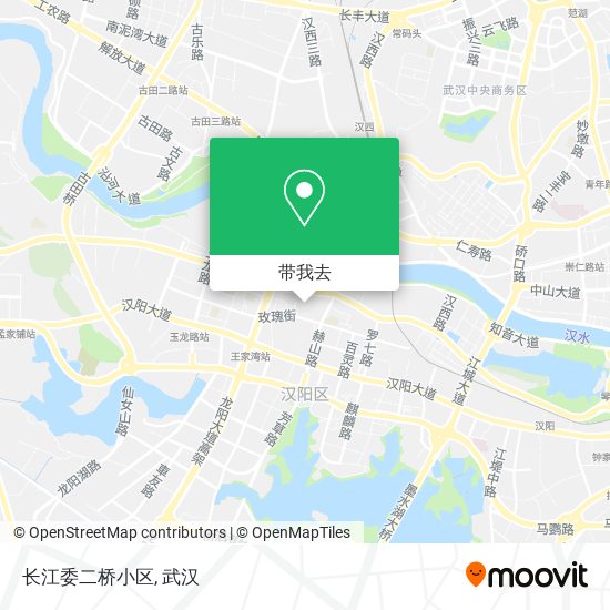 长江委二桥小区地图