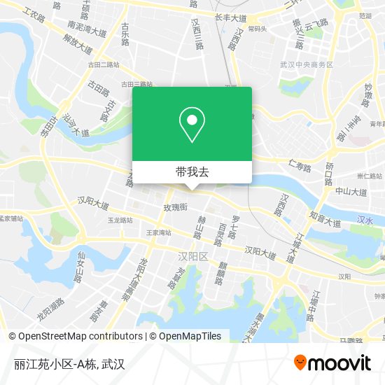 丽江苑小区-A栋地图