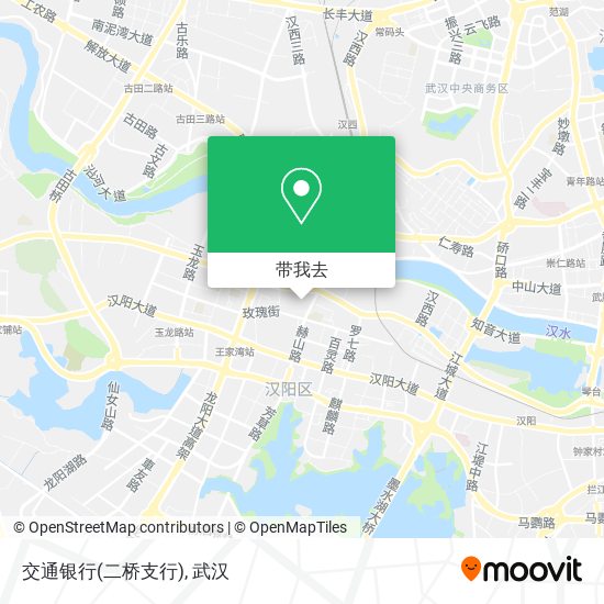 交通银行(二桥支行)地图