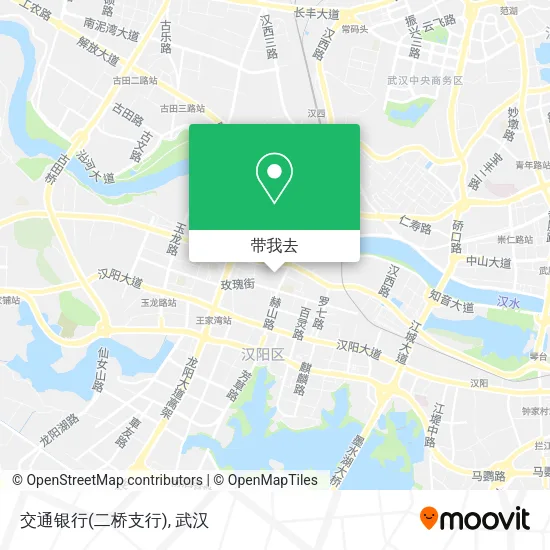 交通银行(二桥支行)地图
