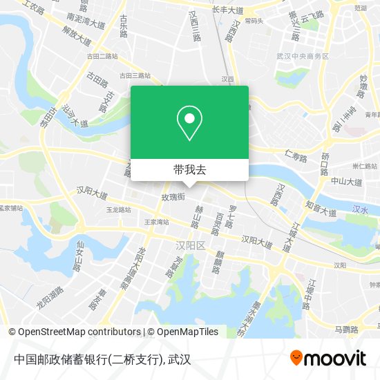 中国邮政储蓄银行(二桥支行)地图