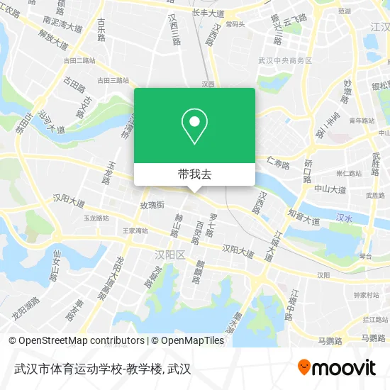 武汉市体育运动学校-教学楼地图