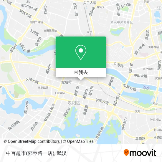 中百超市(郭琴路一店)地图