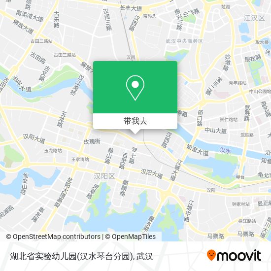 湖北省实验幼儿园(汉水琴台分园)地图