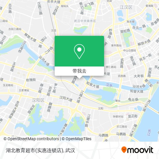 湖北教育超市(实惠连锁店)地图