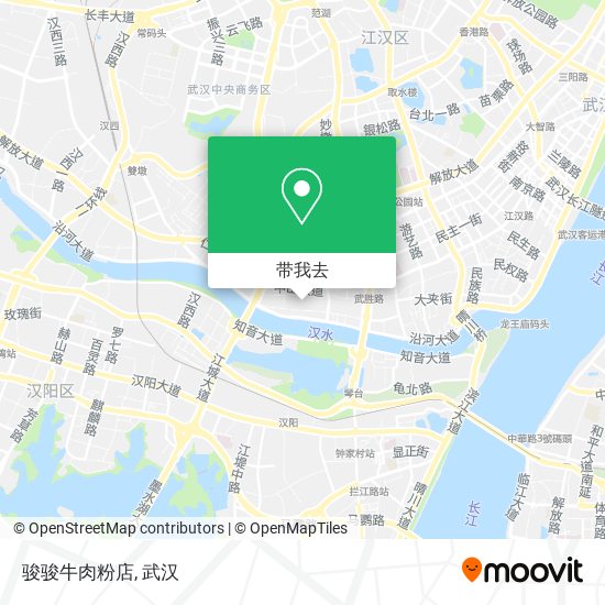 骏骏牛肉粉店地图