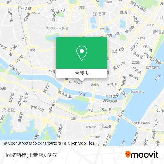 同济药行(玉带店)地图