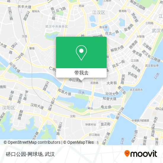 硚口公园-网球场地图