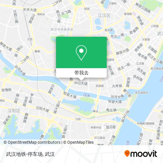 武汉地铁-停车场地图