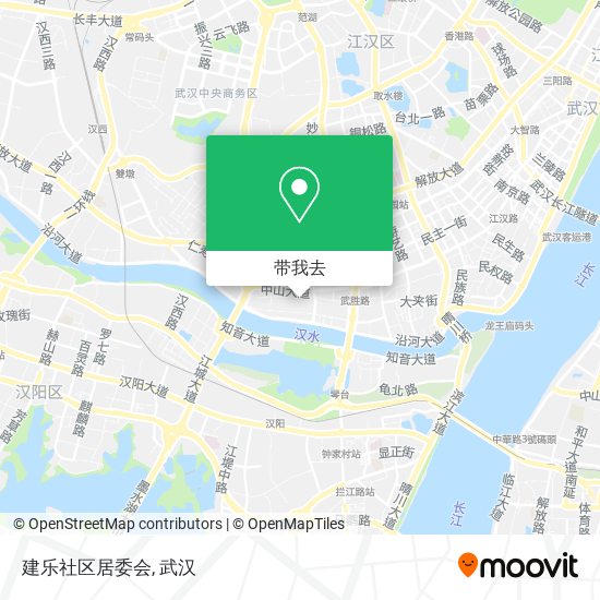 建乐社区居委会地图