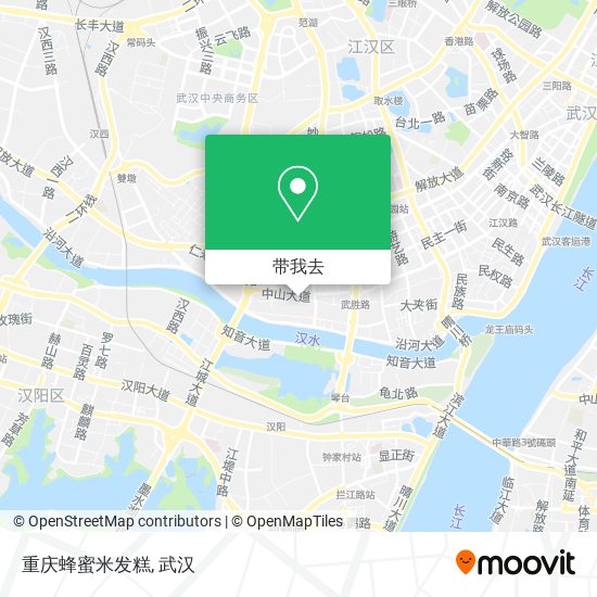 重庆蜂蜜米发糕地图