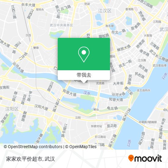 家家欢平价超市地图
