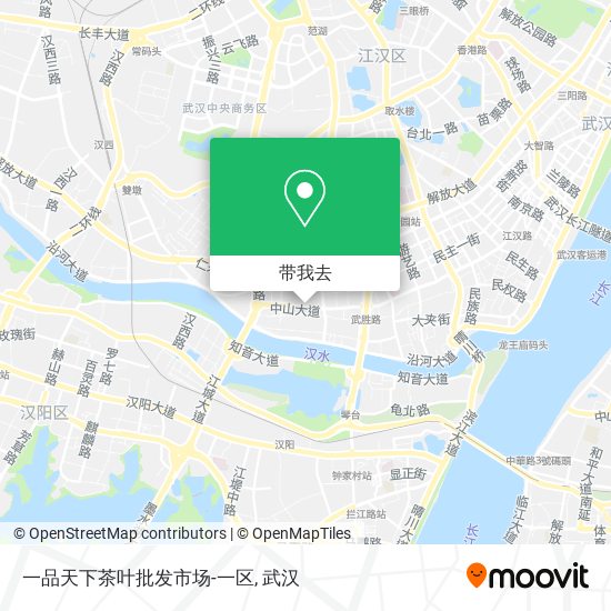 一品天下茶叶批发市场-一区地图