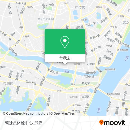 驾驶员体检中心地图