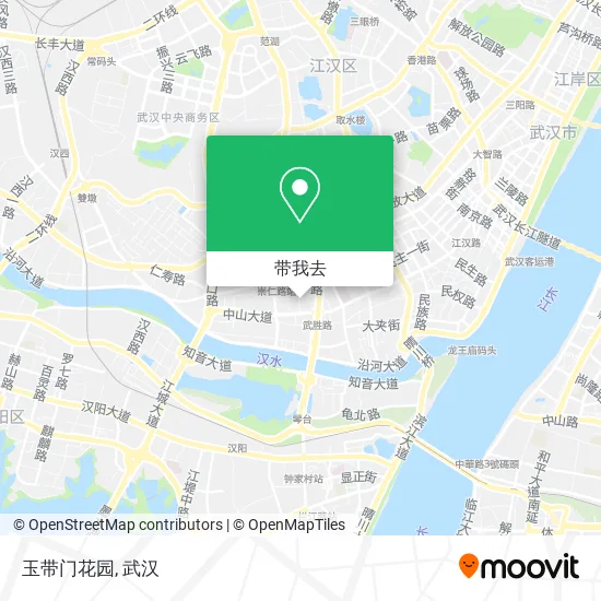 玉带门花园地图