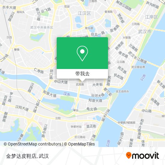 金梦达皮鞋店地图