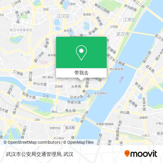 武汉市公安局交通管理局地图