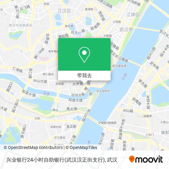兴业银行24小时自助银行(武汉汉正街支行)地图