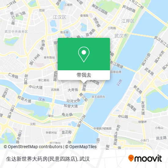生达新世界大药房(民意四路店)地图