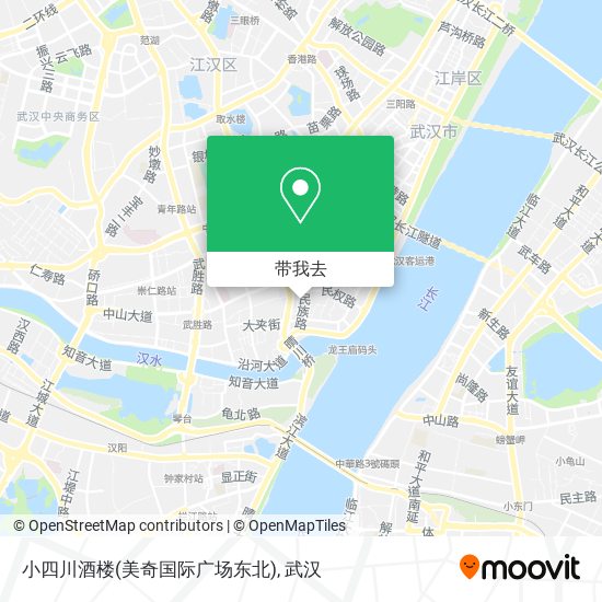 小四川酒楼(美奇国际广场东北)地图