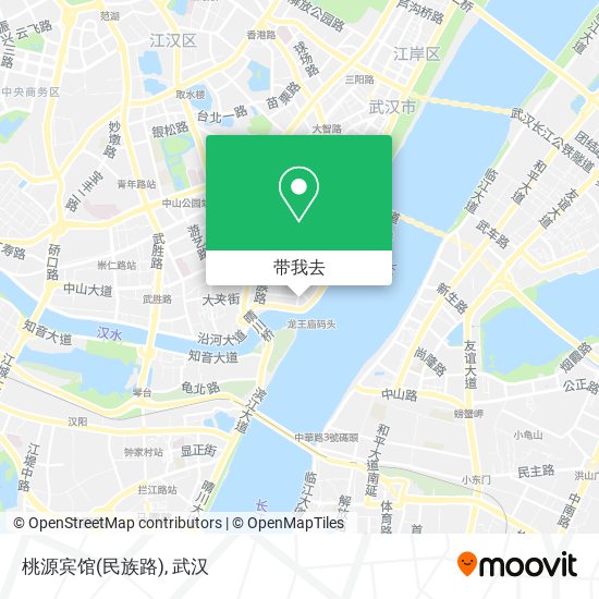 桃源宾馆(民族路)地图