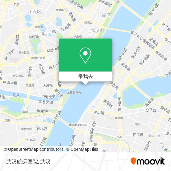 武汉航运医院地图