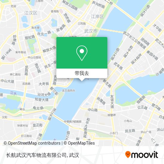 长航武汉汽车物流有限公司地图